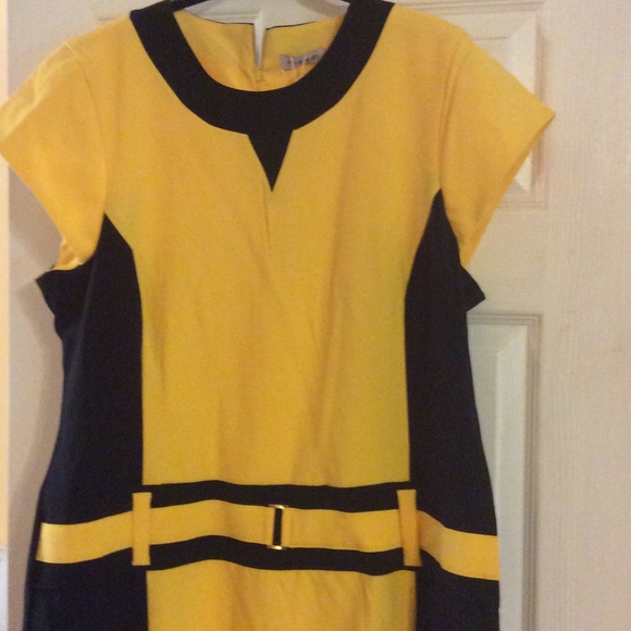 Color Block Dress NWT - Picture 2 of 4